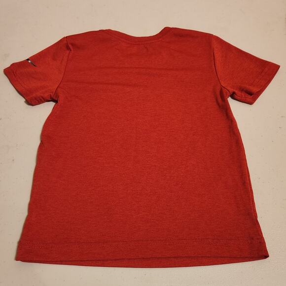Nike Boys Sz S/5 Dri-Fit Short Sleeved T-shirt Just Do It Grey And Red Lot Of 2 - Picture 7 of 10